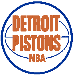 Detroit Pistons 1975-1978 Primary Logo iron on paper